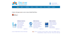 Desktop Screenshot of discovertech.co.in